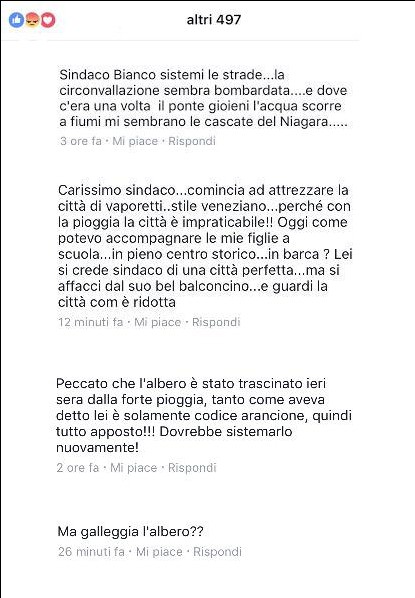 Ironia Bianco Maltempo