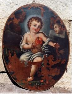 bambino Gesù strumenti passione